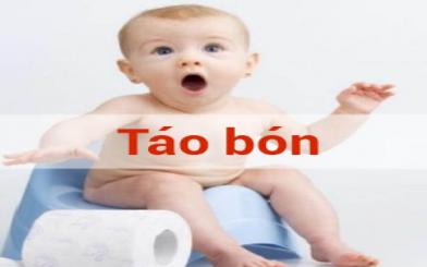 Tiết lộ những triệu chứng táo bón ở trẻ em