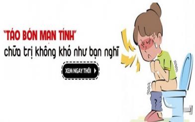 Cách điều trị táo bón mạn tính hiệu quả