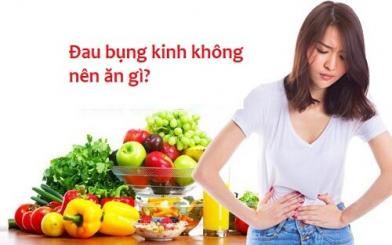Đau bụng kinh không nên ăn gì?