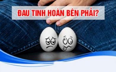 Triệu chứng đau tinh hoàn phải- Cảnh báo nguy cơ vô sinh, hiếm muộn!