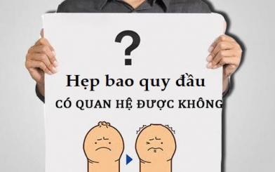 Bị hẹp bao quy đầu có quan hệ tình dục được không?
