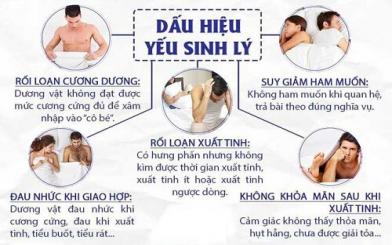 TOP 6 dấu hiệu yếu sinh lý ở nam giới không nên chủ quan!
