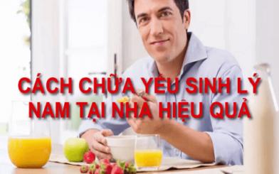 Cách chữa yếu sinh lý nam tại nhà có thực sự hiệu quả?