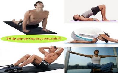 Chọn lọc các bài tập chữa yếu sinh lý hiệu quả nhất 2021