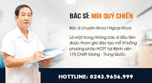 Bác sĩ CKI Mùi Quý Chiến