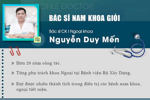 Bác sĩ CKI Nguyễn Duy Mến 