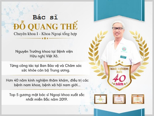 Bác sĩ CKI Đỗ Quang Thế