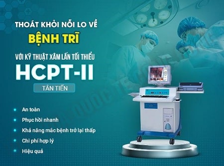Tạm biệt nỗi lo bệnh trĩ với phương pháp chữa tiên tiến, không đau