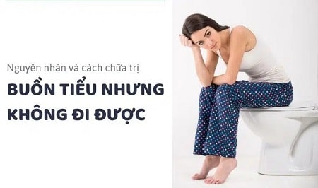 Buồn tiểu nhưng không đi được là dấu hiệu bệnh nào?