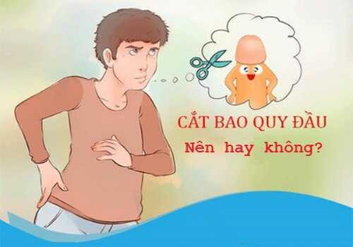 Cắt bao quy đầu nên hay không?