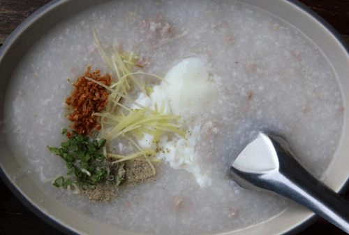 Cháo gừng