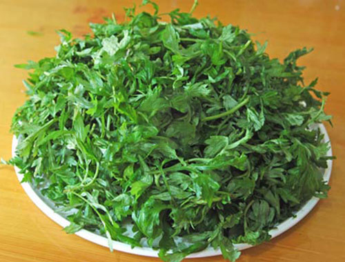 chữa trĩ cấp độ 1 bằng rau ngải cứu