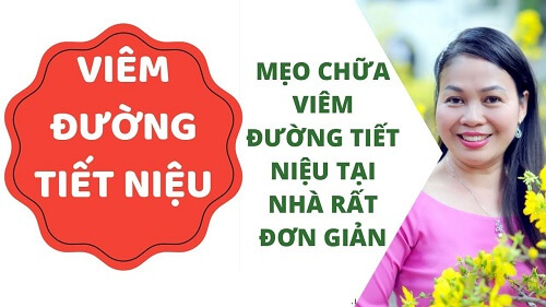 Điều trị viêm đường tiết niệu tại nhà
