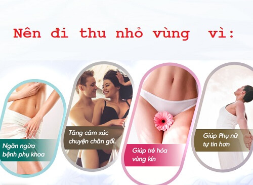 Chị em nên đi thu nhỏ vùng kín