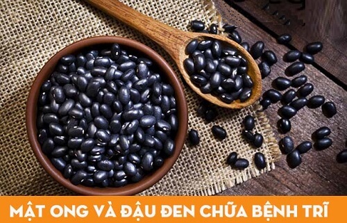 Chữa bệnh trĩ bằng đậu đen với mật ong