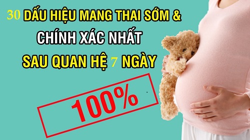 Dấu hiệu có thai 