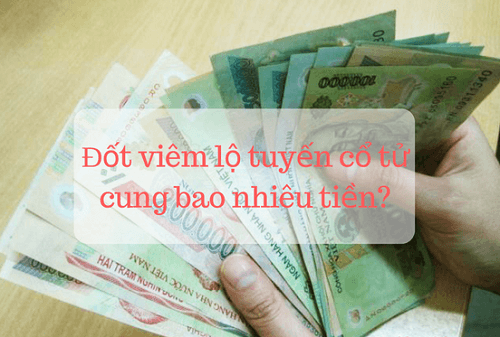 Đốt viêm lộ tuyến cổ tử cung bao nhiêu tiền?