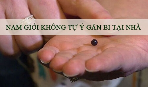Có nên tự gắn bi dương vật tại nhà không?