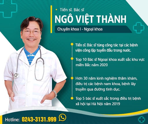 Bé bị hẹp bao quy đầu khám ở đâu ngoài giờ? - Phòng khám bác sĩ Ngô Việt Thành