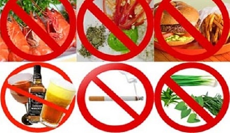 Những thực phẩm nên kiêng cữ sau phá thai bằng thuốc