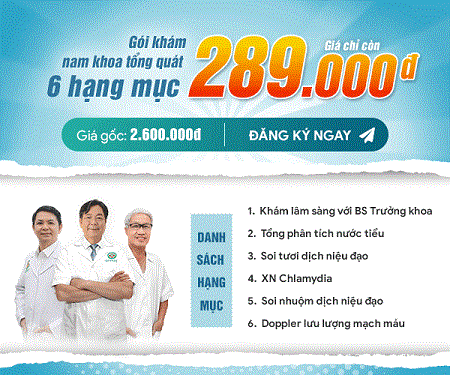 Khuyến mại khám nam khoa