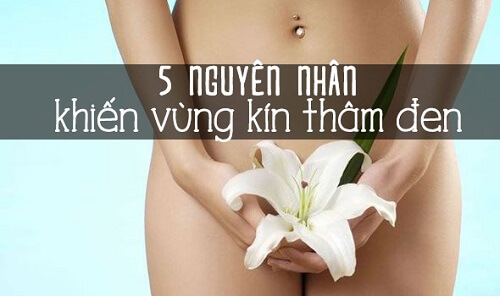 Tại sao da vùng kín bị thâm?