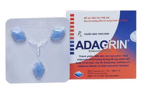 Thuốc Adagrin chữa bệnh liệt dương