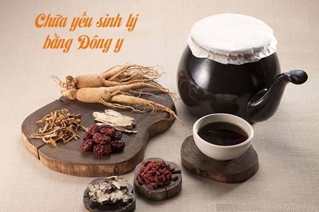 Bài thuốc Đông y chữa liệt dương do thể thận hư