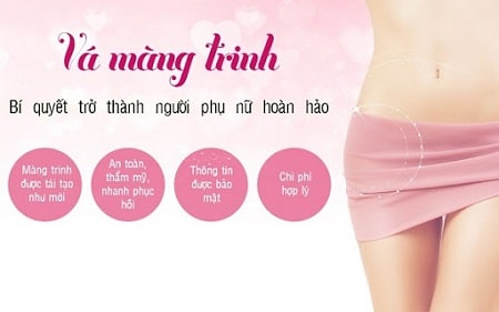 Vá màng trinh mang lại lợi ích gì cho phái đẹp?