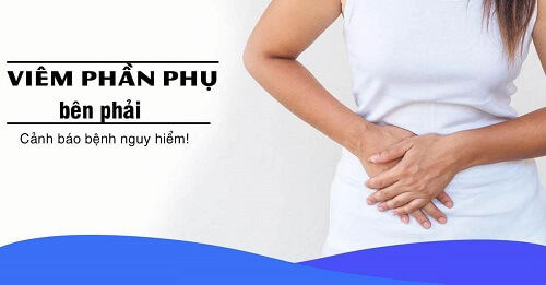 Viêm phần phụ bên phải 