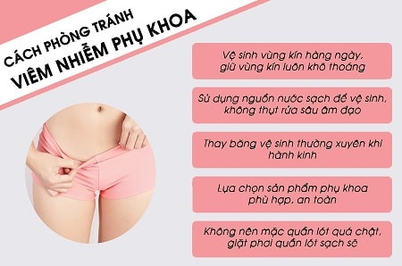 Các biện pháp phòng ngừa viêm phụ khoa
