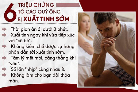 Xuất tinh sớm là gì ?