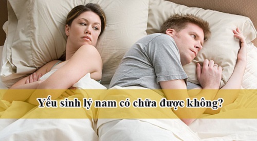 Yếu sinh lý nam có chữa được không?